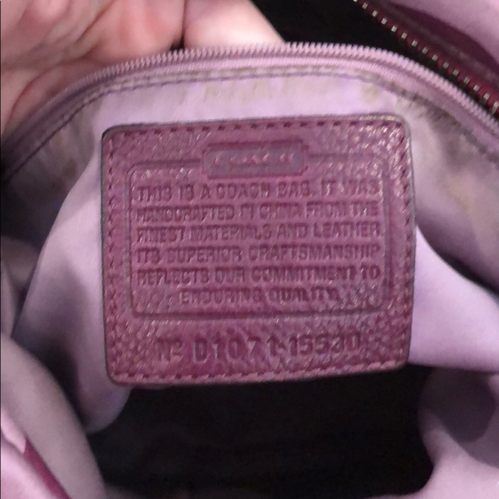 Coach Logo Handbag - Picture 6 of 7